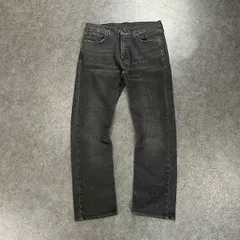 Levi's 513 Black Denim Slim Straight Jeans リーバイス ブラックデニム スリムストレート ストレッチ ジーンズ ジーパン ジップフライ メンズ W32 32×32 08513-0822