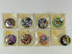 希少 ONEPIECE ワンピース 初期 アニメ 缶バッジ 2001年 当時物 まとめ売り ８個セット BANDAI バンダイのサムネイル