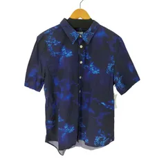 ピーエスポールスミス PS Paul Smith TAILORED FIT オーガニックコットン 総柄シャツ メンズ import：XXL 