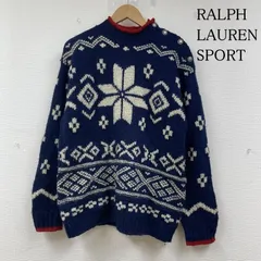 ラルフローレンスポーツ 90s  POLO SPORT ノルディック 総柄 ハイネック アルパカ ウール ヘビー ニット セーター メンズ M ISItems【USED】【古着】【中古】50143935のサムネイル