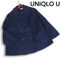 UNIQLO U ユニクロ ユー ルメール 秋冬★ ダウン ライナー付き Pコート Sz.M レディース ネイビー