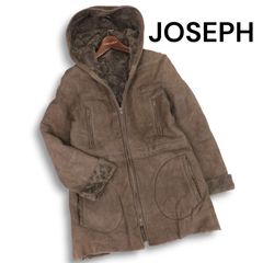JOSEPH ジョセフ 秋冬 羊革♪ ラム レザー ボア リアル ムートン