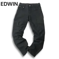 EDWIN エドウィン ER03 ジャージーズ★ 通年 ストレッチ デニム パンツ ジーンズ Sz.XS メンズ 黒 日本製
