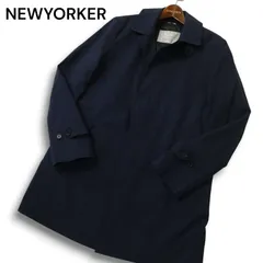 美品　ニューヨーカー　ステンカラーコート　中綿ライナー付き　ロングコート ニューヨーカー 中綿 ライナー付 ステンカラーコート ミドル丈