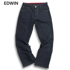 EDWIN エドウィン ER003 ジャージーズ★ 通年 インディゴ ストレッチ デニム パンツ ジーンズ Sz.M メンズ 日本製