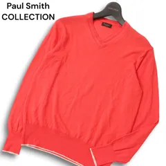 Paul Smith COLLECTION ポールスミス コレクション 秋冬 ウール100％★ セーター Vネック ニット Sz.M メンズ