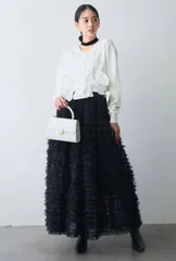 Reo☺︎︎様専用【新品】ヘムリボンデザインショートカーデ  ホワイト◾️Frene フラーネ SNIDEL スナイデル