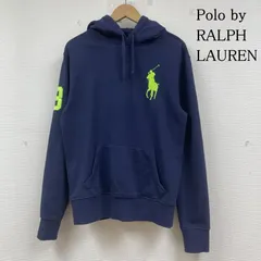 ポロバイラルフローレン 長袖 スウェット パーカー プルオーバー ポニー ロゴ 刺繍 ナンバリング 3 裏起毛 メンズ S ISItems【USED】【古着】【中古】50143999