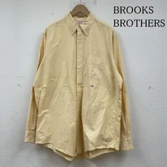 ブルックス ブラザーズ 90s Makers 長袖 ボタンダウン シャツ ブラウス ロゴ 刺繍 USA製 サイズ16 1/2-5 メンズ - ISItems【USED】【古着】【中古】50144002