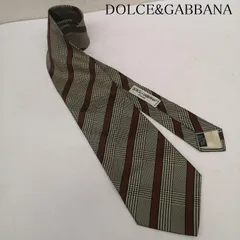 ドルチェアンドガッバーナ ストライプ シルク ネクタイ イタリア製 ガールプリント メンズ - ISItems【USED】【古着】【中古】50144046