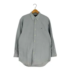 ラルフローレン RALPH LAUREN YARMOUTH スモールポニー刺繍 BDシャツ メンズ  16-33