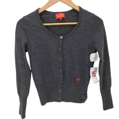 ヴィヴィアンウエストウッド　変形メッシュカーディガン　オーブボタン　美品　日本製 122672.jpg