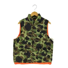 レッドヘッド RED HEAD 80s ダックハンターカモ リバーシブル パファーベスト メンズ import：M 