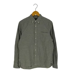 ビームスプラス BEAMS＋ リネン ギンガム チェック ボタンダウン シャツ メンズ JPN：S 