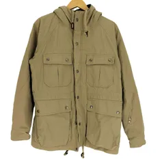 エンジニアードガーメンツ Engineered Garments 旧タグ USA製 裏地ツイードチェック  ラグランスリーブ マルチポケットフィールド マウンテン パーカー ジャケット メンズ import：S のサムネイル