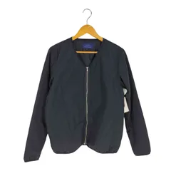 アイテムズ アーバンリサーチ ITEMS URBAN RESEARCH ノーカラーキルティングナイロンジャケット メンズ JPN：38 