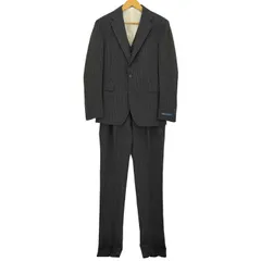 ポロバイラルフローレン Polo by RALPH LAUREN Polo Striped Wool 3-Piece Suit 旧タグ復刻 イタリア製 ウールギャバ ピンストライプ 3ピース 2B テーラードジャケット シンチバックベスト サイドアジャスターのサムネイル