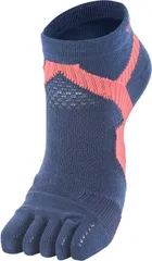 ファイテン Phiten 足王   ソッキング   5 本指 レディース  AL947270 ネイビー/ピンク