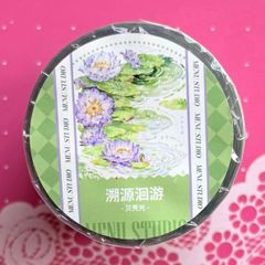 贝壳光 6cm×10m 草莓甜酱 海外マスキングテープ イチゴ 苺 いちご