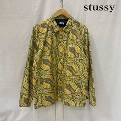 stussy ステューシー PaisleyCoachJacketコーチジャケット - メルカリ