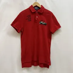 ポロラルフローレン L'art de l'automobile 刺繍 ポロシャツ メンズ S ISItems【USED】【古着】【中古】50141985