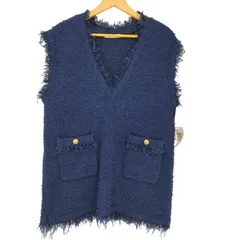 ジャーナルスタンダードレリューム JOURNAL STANDARD relume TWEEDY KNITベスト レディース FREE 