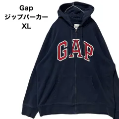 Gap　ギャップ　スウェット　ジップパーカー　ビックロゴ　XL