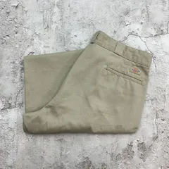 Dickies　ディッキーズ　ワークパンツ　874 Original Fit　オリジナルフィット　古着　カーキ　ベージュ系　W40 L26