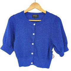 トゥービーバイアニエスベー To b. by agnes b. ラメ カーディガン レディース FREE 