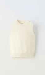 ザラキッズ スリーブレス ニットトップス 新品