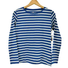 モンベル mont bell WIC.ボーダーロングスリーブT メンズ import：M のサムネイル