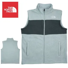 ノースフェイス THE NORTH FACE メンズ ベスト M GORDON LYONS F/Z VEST ゴードン リヨン ライオン ベスト グレー 灰色 切り替え キャンプ スキー スノーボード 男性用 上着 フリース アウトドア ストリート ボア