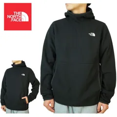 ノースフェイス THE NORTH FACE メンズ フリース パーカー M ALPINE 100 PULLOVER アルパイン100プルオーバー フーディー TNF BLACK ブラック 男性用 ファー ボア アウトドア 黒 キャンプ