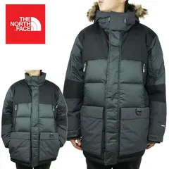 ノースフェイス USA企画 日本未発売 THE NORTH FACE メンズ ダウンジャケット M VOSTOK PARKA ボストークパーカーグレー/ブラック アウター 灰色 黒 アウトドア