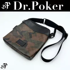 【美品】Coach レザー カモ ショルダーバッグ