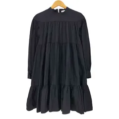 ユナイテッドアローズ UNITED ARROWS ギャザー ティアード ミニ ワンピース レディース JPN：36 