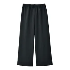 ☆ ブラック ☆ Mサイズ ☆ ゴム替えできる裏起毛キュロット キュロット レディース 日本製 ワイドパンツ ガウチョ 裏起毛キュロット ガウチョパンツ キュロットスカート パンツ ワイド ウエストゴム ゴム替え 裏起毛 ズボン あったか