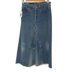 1点物❗️リーバイス501xx デニムスカート　アメリカ製　リメイク　パッチワーク リーバイス501xx デニムスカート アメリカ製 リメイク パッチワーク