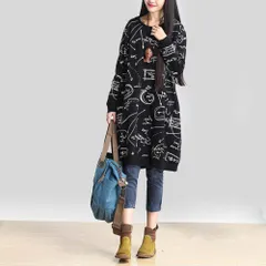 ☆ ブラック ☆ L ☆ チュニック ワンピース 体型カバー 長袖 おしゃれ チュニックワンピース 長袖 チュニック チュニックワンピ ワンピ 膝丈ワンピース ワンピース レディース プルオーバー ゆるワンピース ミディ丈 ひざ丈 膝丈 大きいサイズ