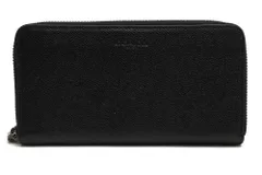 コーチ／COACH 長財布 財布 ウォレット メンズ 男性 男性用 レザー 革 本革 ブラック 黒  F58107 Accordion Wallet In Crossgrain Leather アコーディオン ウォレット 小銭入れあり ラウンドジップ ラウンド