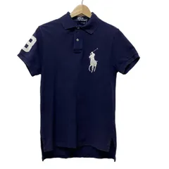 POLObyRalphLauren(ポロラルフローレン) 半袖ポロシャツ サイズXS メンズ - ダークネイビー 半袖/夏物/ビッグポニー