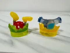 まとめ) ディズニー ミッキーマウス & スティッチ フィギュア ガチャ セット