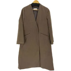 センスオブプレイス SENSE OF PLACE ウールノーカラーコート レディース JPN：M 