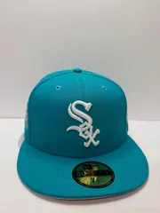 Newera シカゴホワイトソックス ワールドシリーズ2005 59fifty フィッティドキャップ ブルーカラー