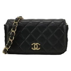 [美品] CHANEL フラップフォンケース FLAP PHONE HOLDER フォンケース シャネル 国内発送 2021SS (CHANEL