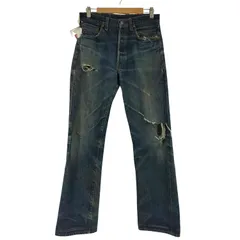 リーバイス Levis 97年製 USA製 復刻501XXデニムパンツ ボタン裏555 メンズ 表記無 32/36