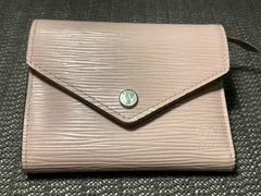 LOUIS VUITTON ルイヴィトン エピ ポルトフォイユ ヴィクトリーヌ ローズバレリーヌ 三つ折り財布