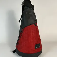 VICTORINOX　スリングバッグ　ボディバッグ　ワンショルダー　赤　黒