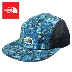 【クリックポスト発送】 ノースフェイス THE NORTH FACE 男女兼用 ハット CLASS V CAMP HAT クラス ブイ キャンプ ハット BTBLULICHNPRINT(ブループリント） メンズ レディース 帽子 USモデル 青 総柄