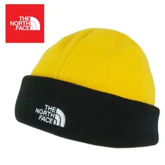 【クリックポスト対応可】 ノースフェイス THE NORTH FACE 男女兼用 キャップ DENALI BEANIE デナリビーニー SUMMIT GOLD(サミットゴールド) 黄色 黒 メンズ レディース 帽子 USモデル フリース